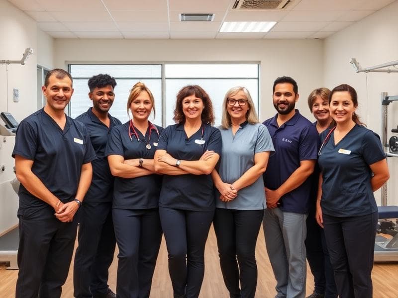 Our physiotherapy team